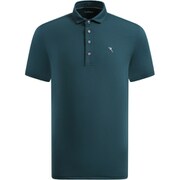 ゴルフウェアメンズ 015B ADEPTO シャツ半袖 XL グリーン系 031-23340-50-024