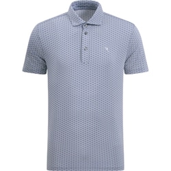 ゴルフウェアメンズ 017A ALBERGO シャツ半袖 XXL グレー系 031-23341-52-014