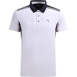 ゴルフウェアメンズ 024B AIDEN シャツ半袖 XL ホワイト 031-23544-50-004