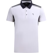 ゴルフウェアメンズ 024B AIDEN シャツ半袖 XL ホワイト 031-23544-50-004