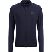 ゴルフウェアメンズ 012A PRESENT ブルゾン XXL ネイビー 031-53314-52-098
