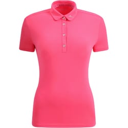 ゴルフウェアレディース 065B ASHER シャツ半袖 XL ピンク 032-23340-44-073