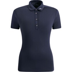 ゴルフウェアレディース 065B ASHER シャツ半袖 M ネイビー 032-23340-40-098
