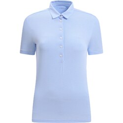 ゴルフウェアレディース 074A ALFIE シャツ半袖 M サックス系 032-23440-40-092