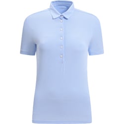 ゴルフウェアレディース 074A ALFIE シャツ半袖 XL サックス系 032-23440-44-092