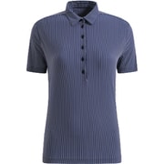 ゴルフウェアレディース 074A ALFIE シャツ半袖 M ネイビー 032-23440-40-098