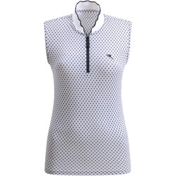 ゴルフウェアレディース 068A ATTRACTIVE シャツノースリーブ M ブラック 032-23570-40-019
