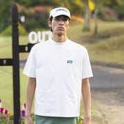 ゴルフウェアメンズ M-ソロナハンソデモックネック University of Hawaii シャツ半袖 XL オフホワイト 044-23452-52-005