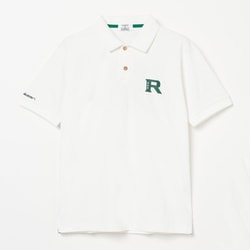 ゴルフウェアメンズ M-ソロナテンジクハンソデポロ University of Hawaii シャツ半袖 XL オフホワイト 044-23456-52-005