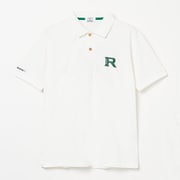 ゴルフウェアメンズ M-ソロナテンジクハンソデポロ University of Hawaii シャツ半袖 XL オフホワイト 044-23456-52-005