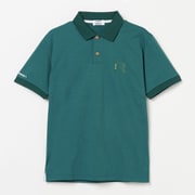 ゴルフウェアメンズ M-ソロナテンジクハンソデポロ University of Hawaii シャツ半袖 XL グリーン 044-23456-52-023
