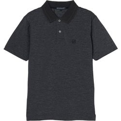 ゴルフウェアメンズ M-クールベアテンジクハンソデポロ シャツ半袖 M チャコール 044-23541-48-018
