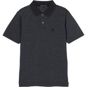 ゴルフウェアメンズ M-クールベアテンジクハンソデポロ シャツ半袖 M チャコール 044-23541-48-018