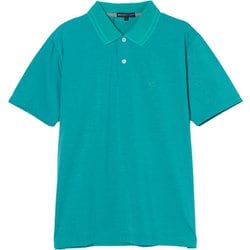 ゴルフウェアメンズ M-クールベアテンジクハンソデポロ シャツ半袖 M グリーン 044-23541-48-023