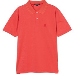 ゴルフウェアメンズ M-クールベアテンジクハンソデポロ シャツ半袖 M レッド 044-23541-48-062