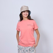 ゴルフウェアレディース L-クールテンジクハンソデモックネック シャツ半袖 M ピンク 045-23445-40-073
