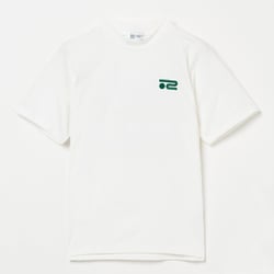 ゴルフウェアレディース L-ソロナハンソデモックネック University of Hawaii シャツ半袖 L オフホワイト 045-23452-42-005