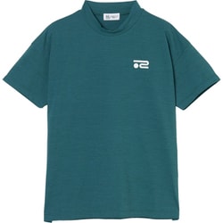 ゴルフウェアレディース L-ソロナハンソデモックネック University of Hawaii シャツ半袖 M グリーン 045-23452-40-023