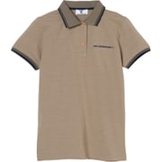 ゴルフウェアレディース L-ソロナテンジクハンソデポロ シャツ半袖 M ベージュ 045-23454-40-052