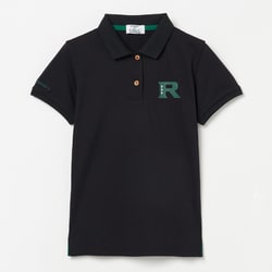 ゴルフウェアレディース L-ソロナテンジクハンソデポロ University of Hawaii シャツ半袖 M ブラック 045-23456-40-019