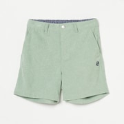 ゴルフウェアレディース L-サマーコーデュロイショートパンツ ショートパンツ L グリーン 045-73343-42-023