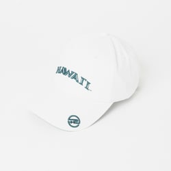 キャップ M-ツイルキャップ University of Hawaiiコラボ キャップ F オフホワイト 046-53438-50-005