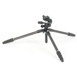 SLIK（スリック） カーボン三脚 E74 4段 新品)SLIK (スリック) 中小型カーボン4段三脚 ライトカーボン