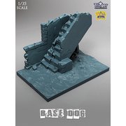 TA35006 1/35 汎用 展示ベース6 崩れた階段のある壁 [プラモデル用品]