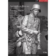 LM-16010 1/16 WWII ドイツ ポトー迎撃戦 ハンセン戦闘団の分隊長 バルジの戦い1944 [組立式プラスチックモデル]
