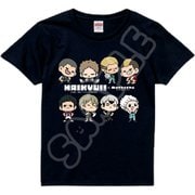 SYNC-HKM5TS-MCABS ハイキュー!! Tシャツ みんなmochocho化大作戦! 第5弾 M-CA 集合 ブラック Sサイズ