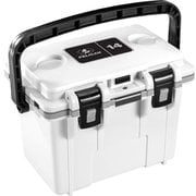 14QT パーソナルクーラー ホワイト/グレー 45.7×29.2×33cm 正規品 14Q-1-WHTGRY