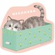 限定 ダイカットステッカー ねこハラ サバトラ BM03566