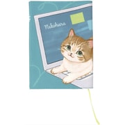 限定 ブックカバー ねこハラ グリーン F14029