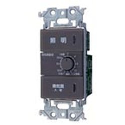 WTA53936HK [アドバンスシリーズ 埋込電子浴室換気スイッチ ほたるスイッチB・12時間タイマ AC/DCモータータイプ両用 マットグレー 1個]