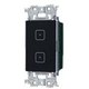 WTY5902BK [アドバンスシリーズ タッチスイッチ用ダブル 子器 1個]