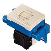 NR3180F [ぐっとすシリーズ 情報モジュラジャック CAT6A 埋込型 ベージュ 1個]