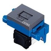NR3180H [ぐっとすシリーズ 情報モジュラジャック CAT6A 埋込型 グレー 1個]