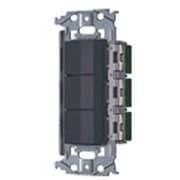 WNSS50222H [SO-STYLE 埋込スイッチセット スイッチC×3 マットグレー 1個]
