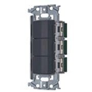 WNSS50224H [SO-STYLE 埋込スイッチセット スイッチC×2＋E マットグレー 1個]