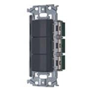 WNSS50242H [SO-STYLE 埋込スイッチセット スイッチC＋E＋C マットグレー 1個]