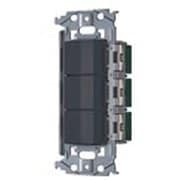 WNSS50424H [SO-STYLE 埋込スイッチセット スイッチE＋C＋E マットグレー 1個]