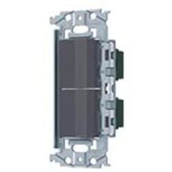 WNSS52292H [SO-STYLE 埋込ロングハンドルスイッチセット スイッチC×2 マットグレー 1個]