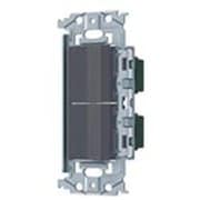 WNSS52292H [SO-STYLE 埋込ロングハンドルスイッチセット スイッチC×2 マットグレー 1個]