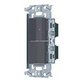 WNSS53598H [SO-STYLE 埋込ロングハンドルスイッチセット ほたるスイッチC＋パイロットスイッチC 0.5A マットグレー 1個]