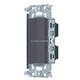 WNSS53898H [SO-STYLE 埋込ロングハンドルスイッチセット パイロットスイッチC 0.5A×2 マットグレー 1個]