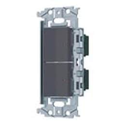 WNSS53898H [SO-STYLE 埋込ロングハンドルスイッチセット パイロットスイッチC 0.5A×2 マットグレー 1個]
