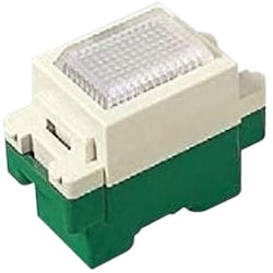 WN3032WK [フルカラー 埋込パイロットランプ 白 1個]