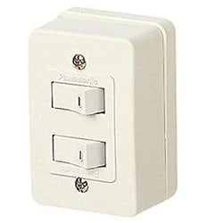 WS3900W [露出スイッチ 2連ダンブラスイッチ ハイ角連用 1個]