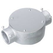 DS6639P [ねじなし電線管用付属品 ねじなし丸型露出ボックス 2方出 E39 1個]