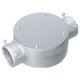 DS6651P [ねじなし電線管用付属品 ねじなし丸型露出ボックス 2方出 E51 1個]